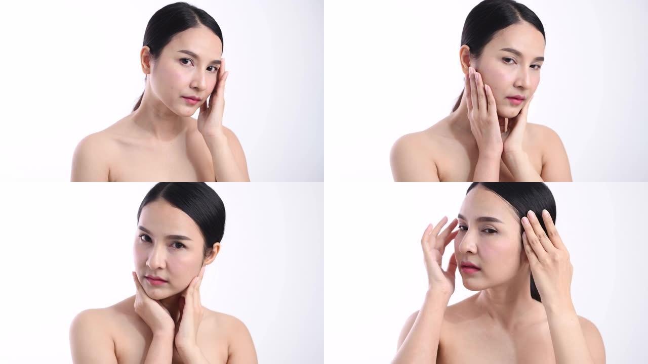 亚洲女人看到痘痘问题就担心自己的脸