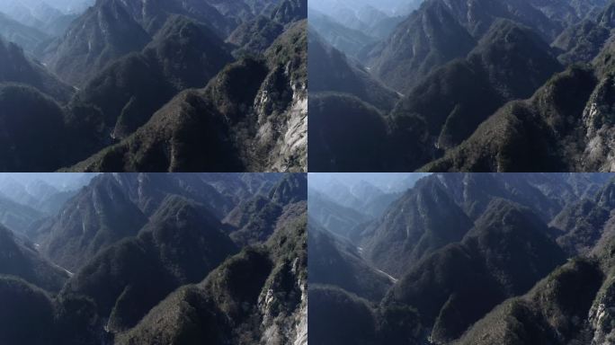 陕西太白山国家森林公园岩石瀑布【有版权】