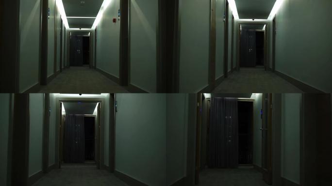 黑暗的可怕走廊