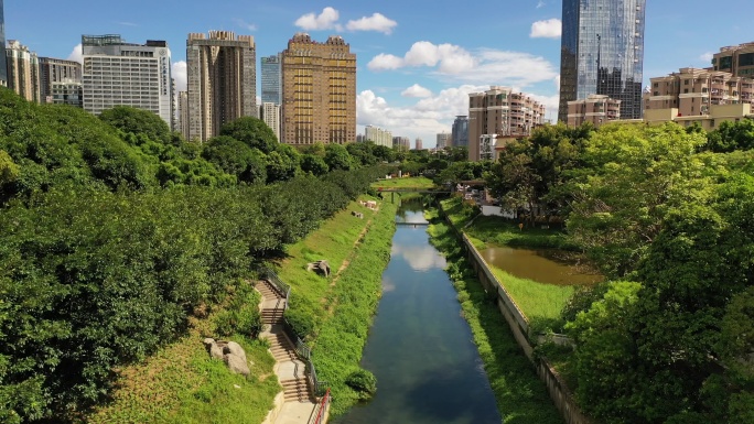 深圳 福田河 中心公园