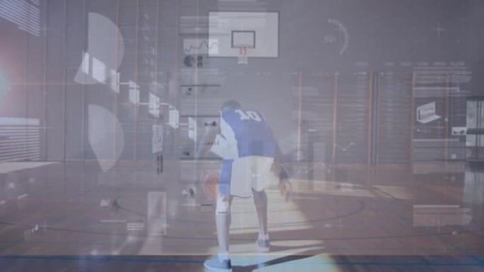 篮球运动员统计处理动画