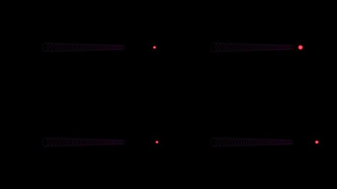 红芯圆球线圈加速发射数字运动图形