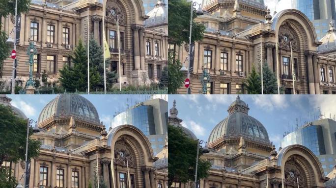 罗马尼亚布加勒斯特-一个美妙城市的4k旅游视频