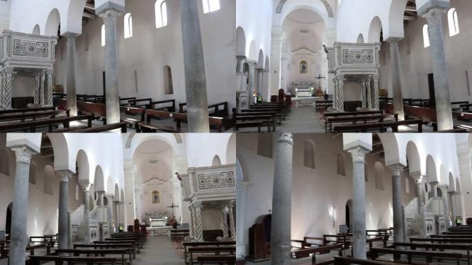 拉韦洛-大教堂的内部概述