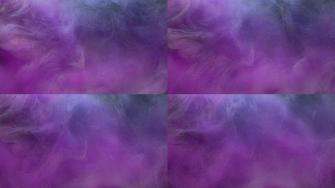 彩色雾云抽象背景紫色雾霾