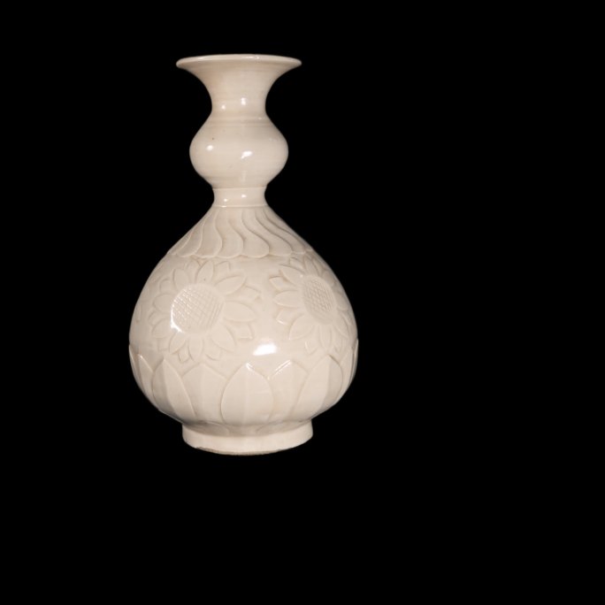 带通道定窑白瓷