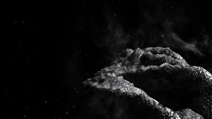 太空中的巨型小行星彗星