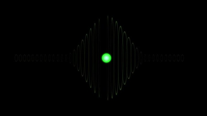 绿芯圆球线圈加速发射数字运动图形