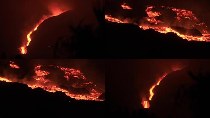 拉帕尔马火山爆发。坎布尔·维耶哈火山爆发。