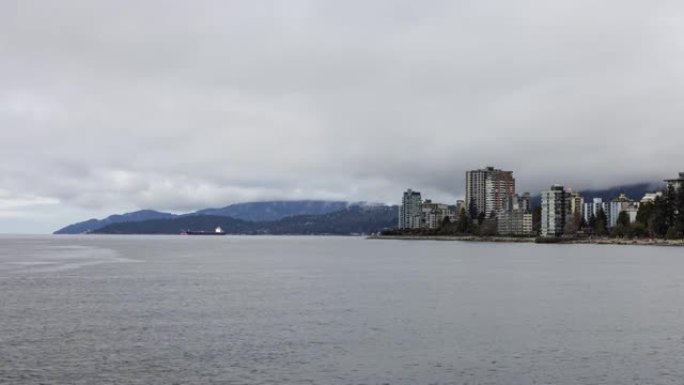 西太平洋沿岸现代城市建筑的时间流逝