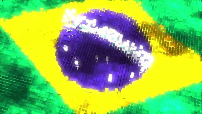巴西未来主义旗帜环