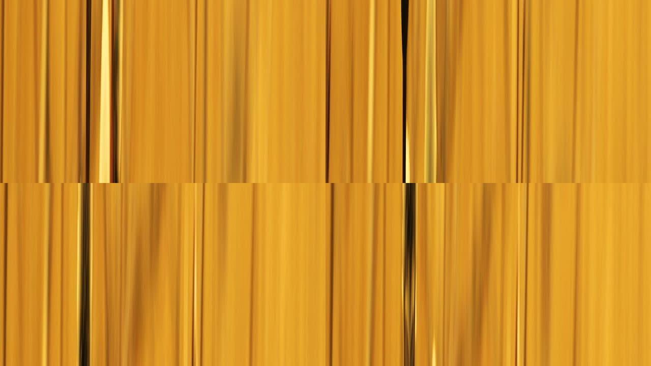 动画黄色移动背景。抽象装饰柔和色彩的条纹形式通用运动动态动画七彩音乐视频，桌面背景