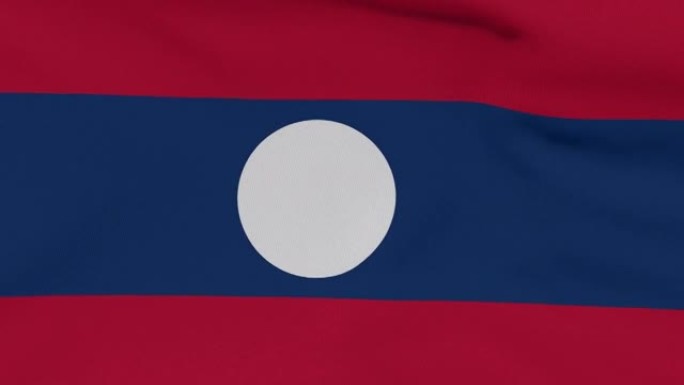旗帜老挝爱国主义民族自由，无缝循环