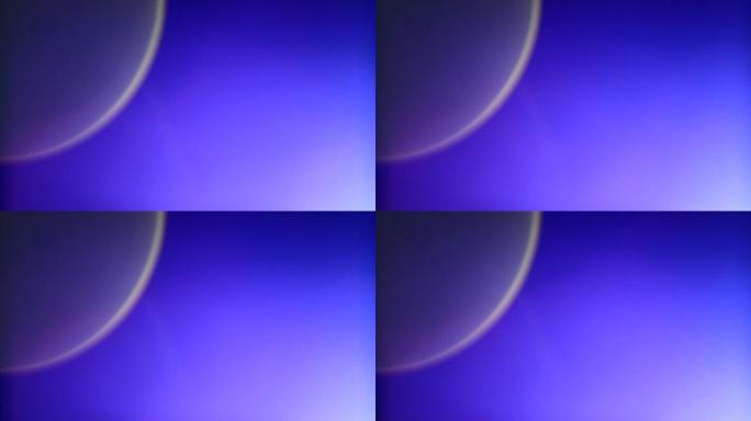 星球和蓝色空间抽象视频