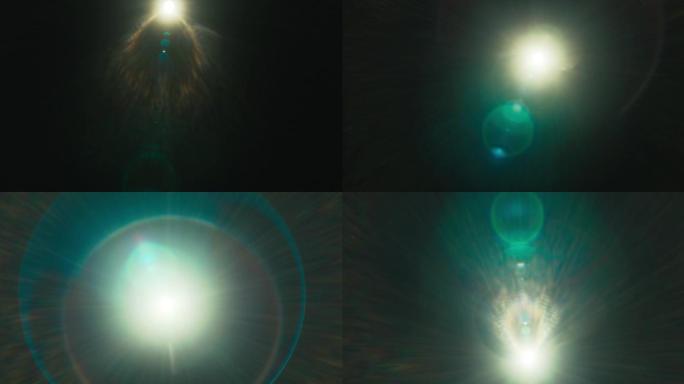 漏光电影镜头耀斑镜头耀斑