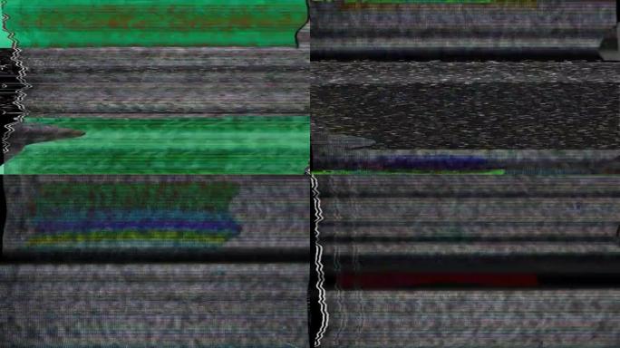 数字像素噪声毛刺错误视频损坏