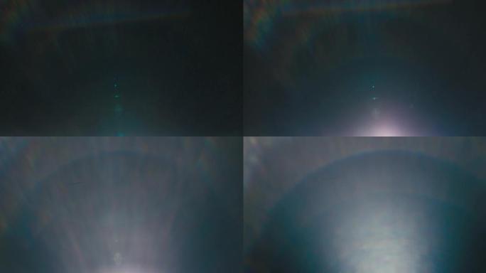 漏光电影镜头耀斑视觉元素实拍光影科技