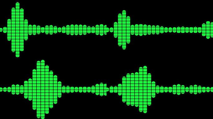 音频频谱水平仪指南运动图形