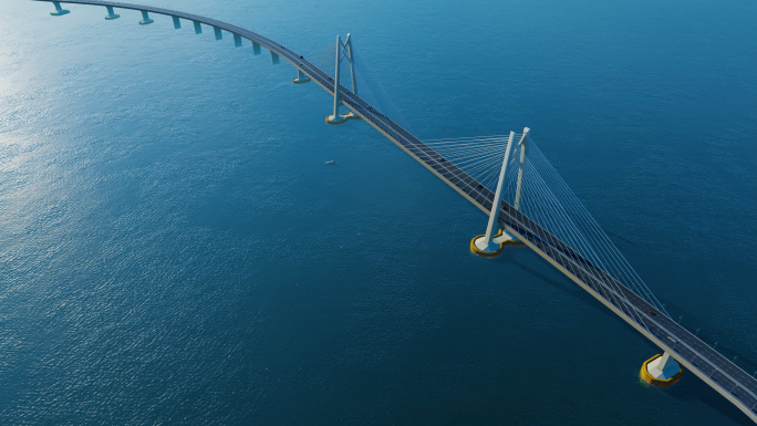 港珠澳大桥4K
