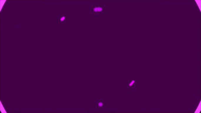 紫色背景上的范围扫描和数据处理动画