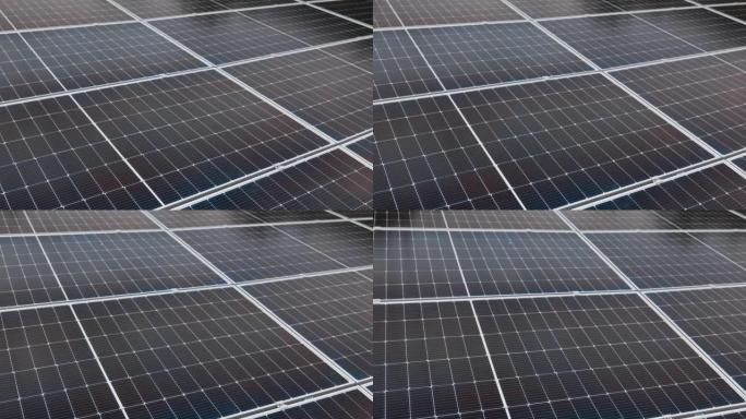 光伏太阳能电池板极限特写。现代光伏太阳能电池板的特写。太阳能电池板、光伏、替代电源。高效生态太阳能农