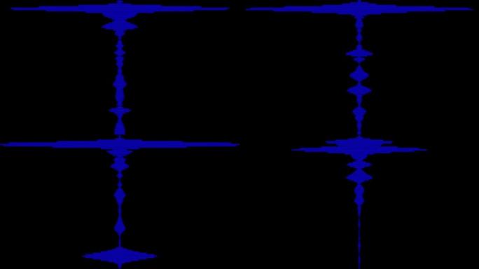 音频频谱条音频可视化器运动图形
