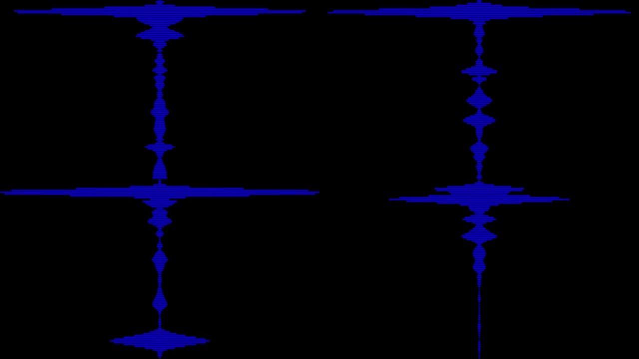 音频频谱条音频可视化器运动图形