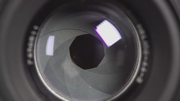 固定透镜开合孔径f-光阑的光阑叶片