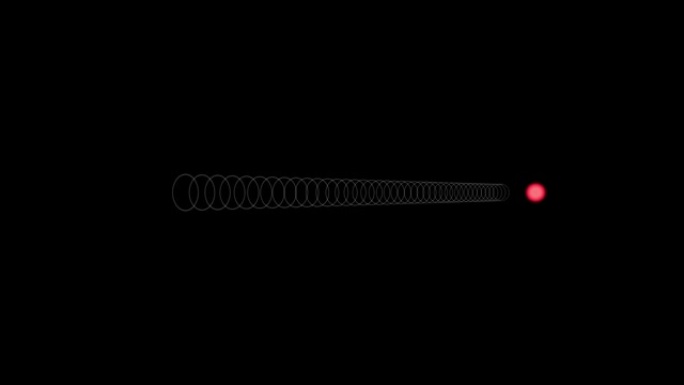 红芯圆球线圈加速发射数字运动图形