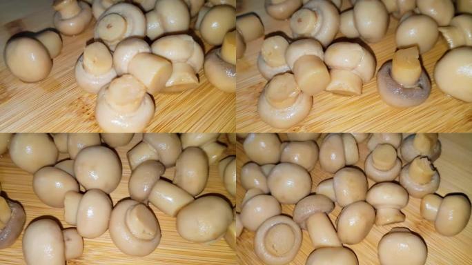 双孢蘑菇是烹饪美味菜肴的成分之一