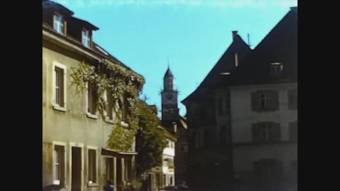 德国1950，中世纪小村庄