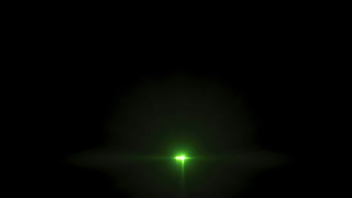 3d动画，霓虹灯倒计时从十到一，激光数字发出绿光
