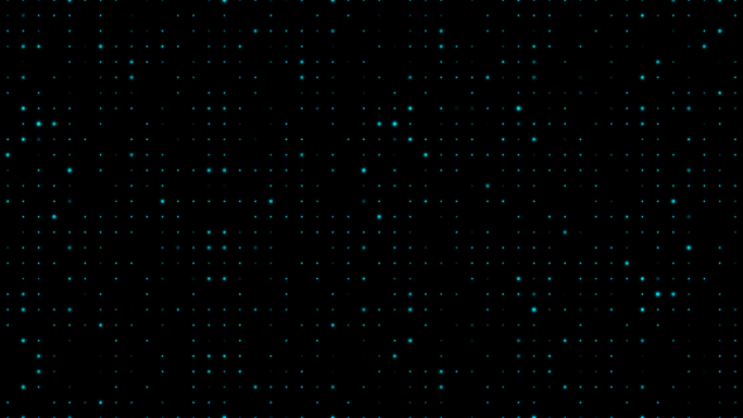 科技动态闪烁发光网格点