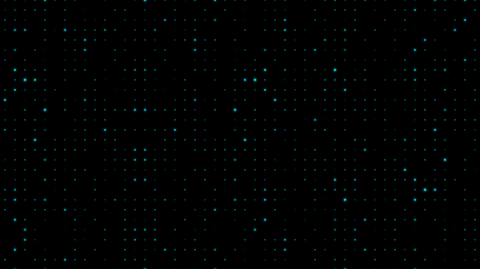 科技动态闪烁发光网格点