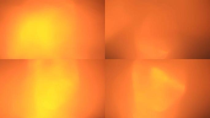橙色光抽象视频背景