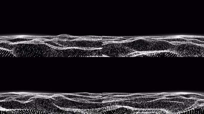 6K粒子波浪粒子海洋无缝循环