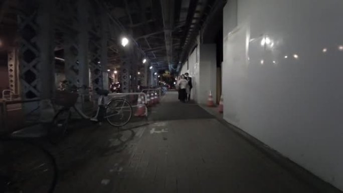 东京神田夜间自行车2021 9月