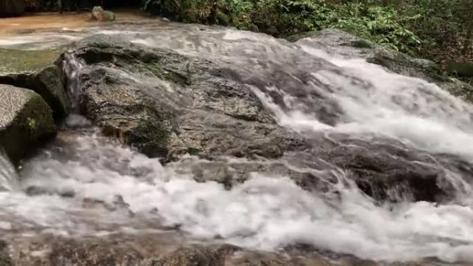 梯级流水林业绿化树林植被生态水源