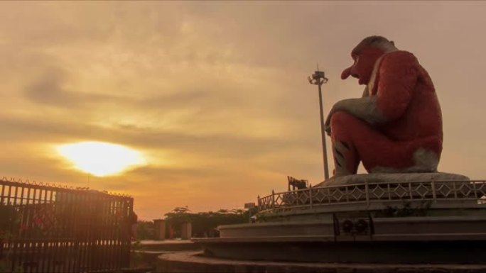 北康丹雕像，加里曼丹南部班贾尔马辛的地标