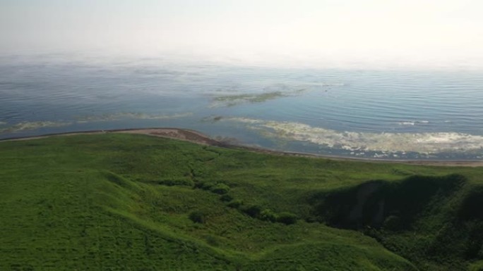 库页岛的海岸