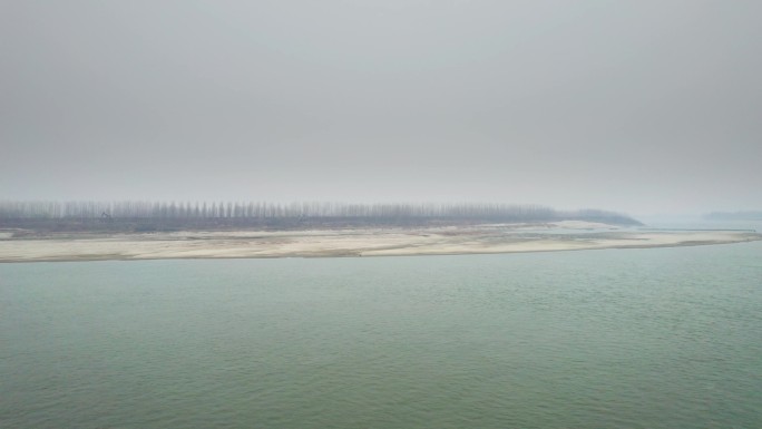 汉江江滩风景