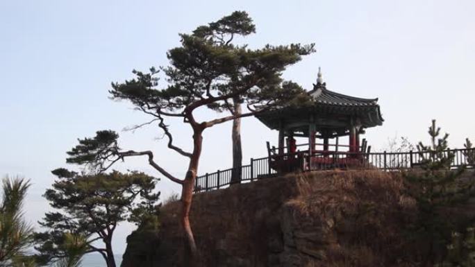 韩国束草的洛山寺