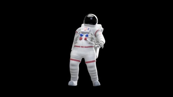 宇航员在远离地球的地方感到头晕。Luma频道。