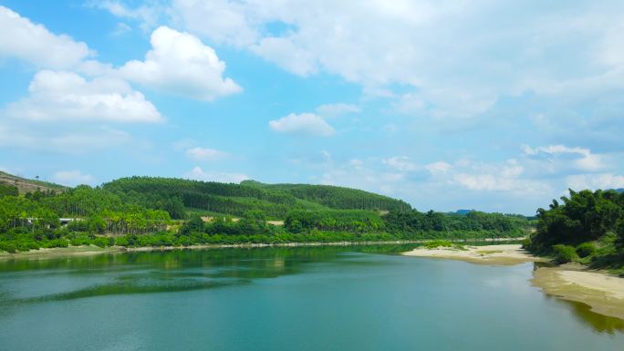 青山绿水河流