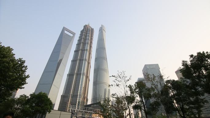 上海中心 环球金融中心 金茂大厦