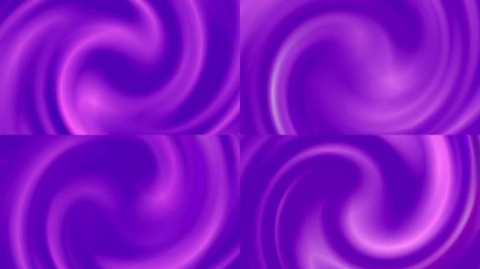4k抽象紫色氖渐变流动液波