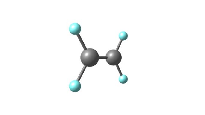 四氟乙烯分子旋转视频全高清