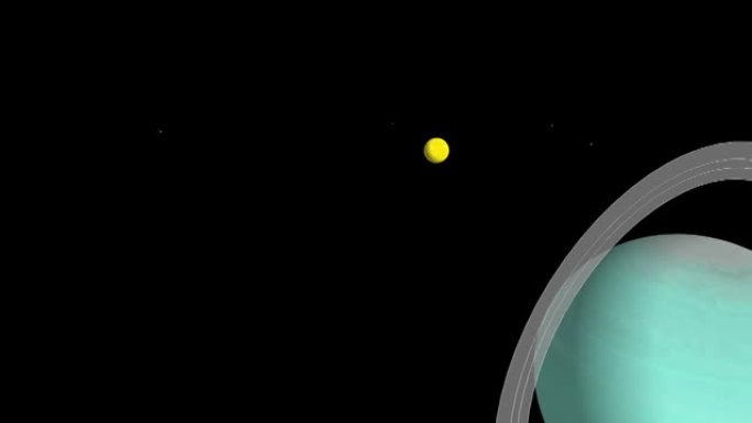 天王星是太阳系中直径第三大的太阳的第七颗行星，非常寒冷多风。