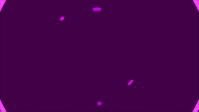 足球上紫色万花筒形状的动画