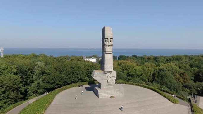 位于波兰格但斯克的西普拉特纪念碑，1939年第二次世界大战在这里打响